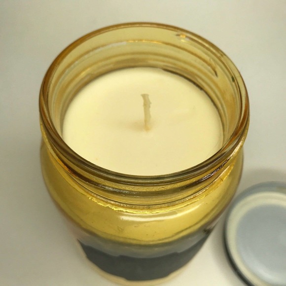 Chalk Board Candle Sweet Honey Nectar Glass Jar Ball DW Home - Picture 5 of 8